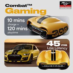 Gobolt x Mustang Torq Wireless in Ear Earbuds with 60H Playtime