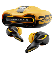 Gobolt x Mustang Torq Wireless in Ear Earbuds with 60H Playtime (SILVER)